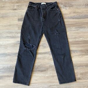 Abercrombie & Fitch High Rise Dad Jeans